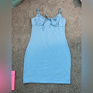 Blue Slip Dress
